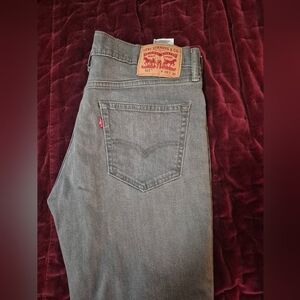 Levi's Men's Slim Fit Jeans in Gray